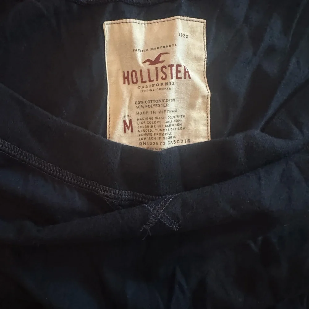 Hollister Dark Blue Women's Blouse - Picture 2 of 3